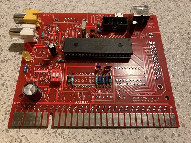 JAMMA_AVR2 PCB project