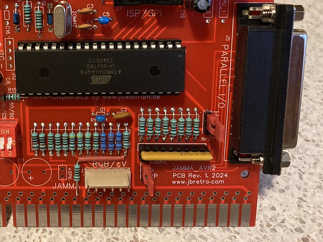 JAMMA_AVR2 PCB project