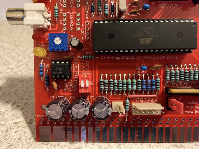 JAMMA_AVR2 PCB project