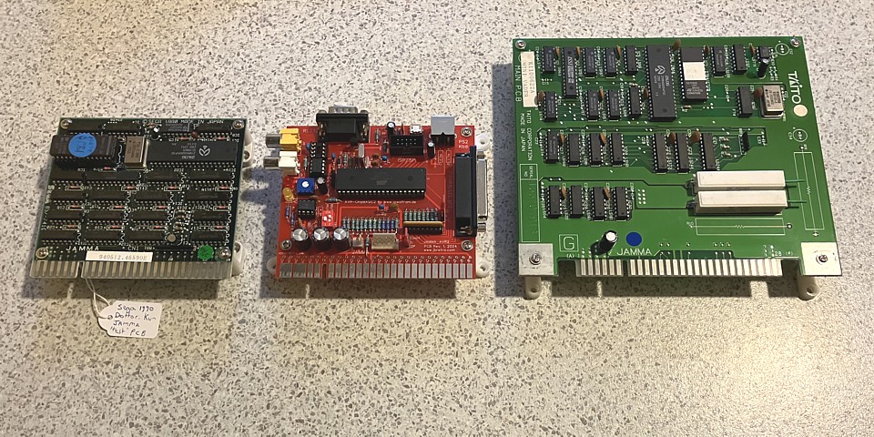 JAMMA_AVR2 PCB project