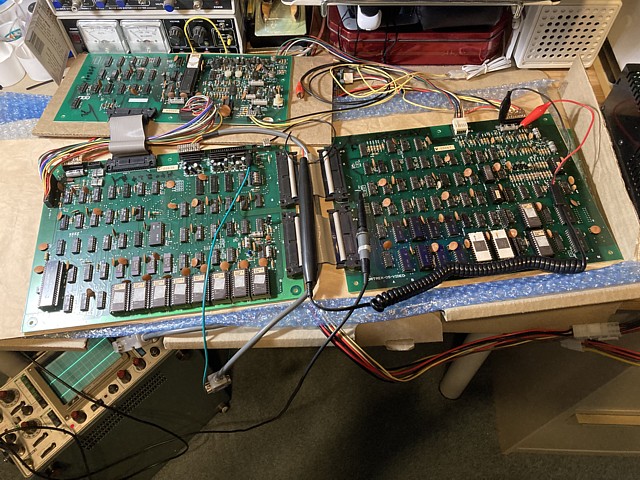 Nintendo / Fortrek Space Demon PCB set
