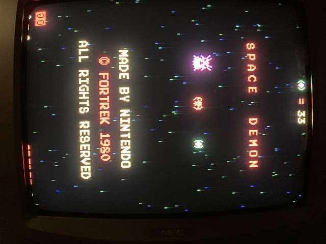 Nintendo / Fortrek Space Demon PCB set