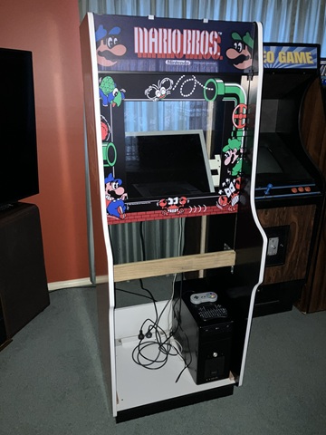 Mario themed DIY Arcade