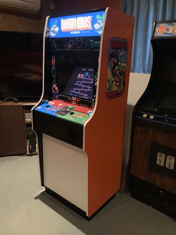 Mario themed DIY Arcade