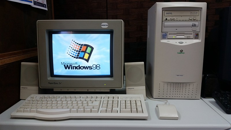 Gateway GP6-333c system, Windows 98SE