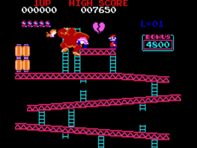 Donkey Kong by Nintendo PCB #2