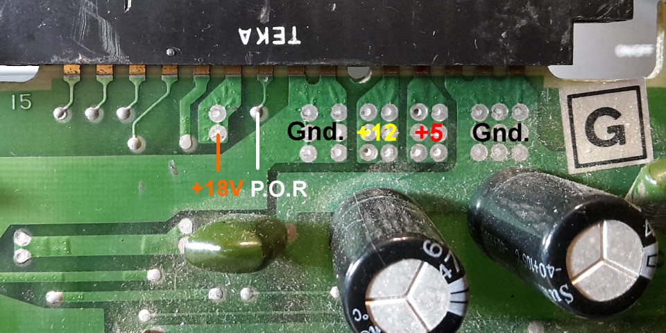 Taito Space Invaders L shape PCB set