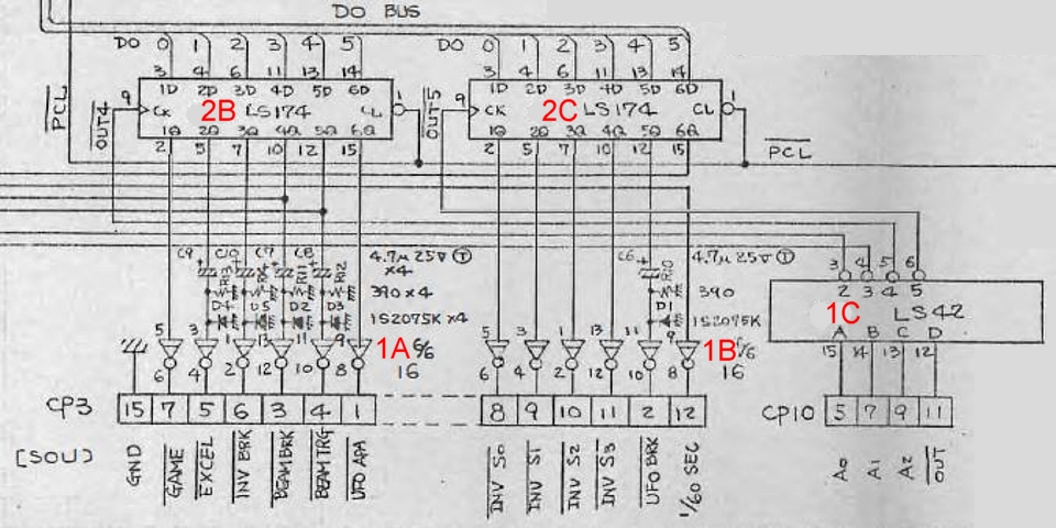 Space Fever PCB set