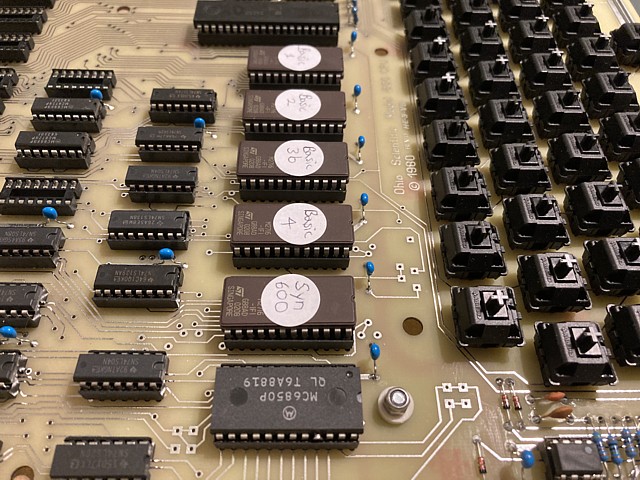 Ohio Scientific Superboard II reproduction